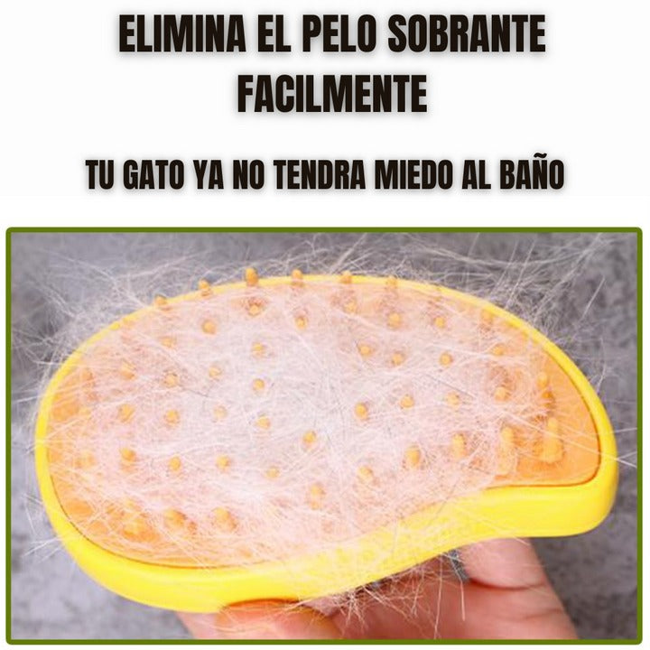 PETCLOUD™ - CEPILLO A VAPOR SUAVE PARA MASCOTAS